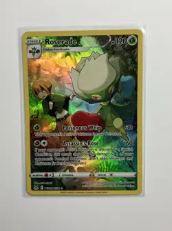 Pokemon TCG Roserade Lost Origin Trainer Gallery TG02/TG30 Holo Ultra Rare - Image 1