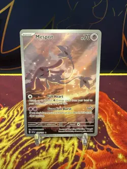 Pokemon TCG Mesprit Illustration Surging Sparks 204/191 - Image 1