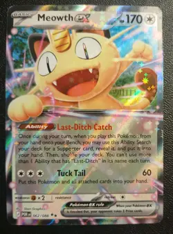 (Lot of 2) Meowth EX 062/088 - Perfect Order - Image 2