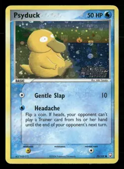 Psyduck 70/109 Team Rocket Returns Pokemon Reverse Holo Lightly Played *SWIRL* - Image 1
