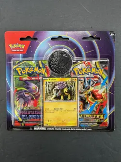 Pokemon Mega Evolution & Phantasmal Flames 2-Pack Blister Sealed - Raikou - Image 1
