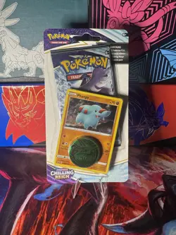 2021 Pokemon Sword & Shield Chilling Reign 1-pack Blister Phanpy Promo SEALED - Image 1