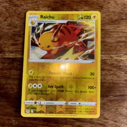 Pokemon - Sword & Shield - Lost Origin - Raichu - 53/196 - Reverse Holo - NM - Image 2