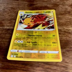 Pokemon - Sword & Shield - Lost Origin - Raichu - 53/196 - Reverse Holo - NM - Image 3