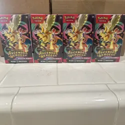 Pokemon TCG: Mega Evolution Ascended Heroes Booster Bundle (6 Packs) Lot Of 4 - Image 1