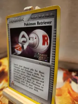 Pokemon TCG: Pokemon Retriever Reverse Holo Stamped 84/109 - EX Team Rocket - Image 3