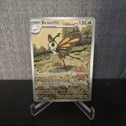 Pokemon TCG Beautifly 219/217 Ascended Heroes Illustration Rare Near Mint - Image 1