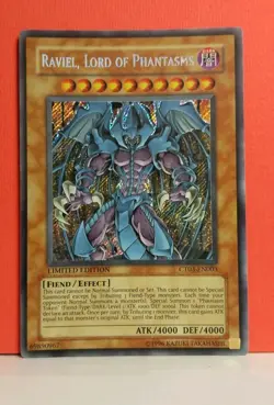 Raviel, Lord of Phantasms - CT03-EN003 Secret Rare Yugioh Collector Tin 3 2006 - Image 1