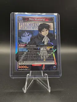 Union Arena Roy Mustang SR UE09BT/FMA-1-055 Fullmetal Alchemist NM Meta Staple - Image 1