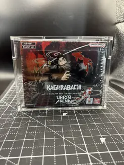KAGURABACHI UNION ARENA BOOSTER BOX ENGLISH SEALED BANDAI with acrylic case ￼ - Image 1
