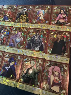One Piece Collectible Foiled Character Anime 18 Waifu Cards CCG Limited - Image 5