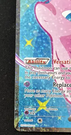 Mew EX RC24/RC25 Holo Legendary Treasures Radiant Collection Pokemon Card Mint - Image 3