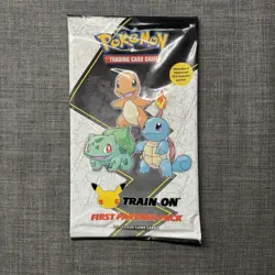 Pokemon TCG Kanto First Partner Pack 25th Anniversary Cards & Packs New Sealed 820650809682 - Image 1