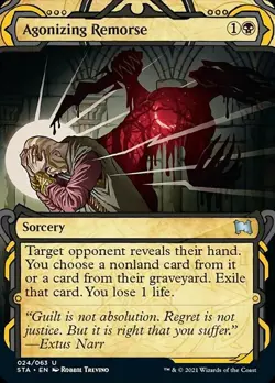 MTG - AGONIZING REMORSE - Strixhaven: Mystical Archive (U) - Image 1