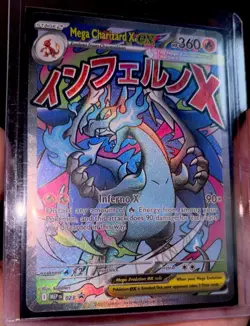 Mega Charizard X EX 023 Me: Mega Evolution Promo Holo Pokemon TCG Card - Image 3