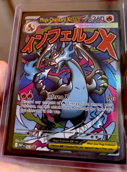 Mega Charizard X EX 023 Me: Mega Evolution Promo Holo Pokemon TCG Card - Image 4