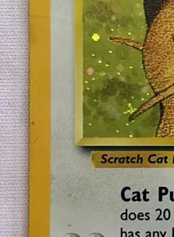 Meowth Black Star Promo 10 Holo Rare Vintage Raw - Pokemon Card TCG - Image 4