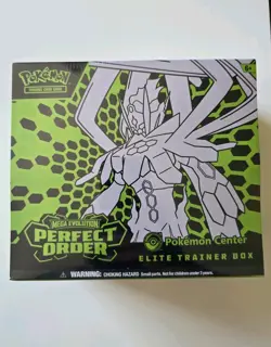 Pokemon TCG ME03 Perfect Order Pokemon Center ETB + Acrylic Case - Sealed ✅ - Image 3