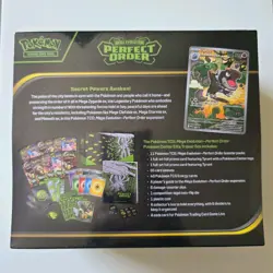 Pokemon TCG ME03 Perfect Order Pokemon Center ETB + Acrylic Case - Sealed ✅ - Image 5