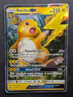 Raichu GX - 29/73 - Shining Legends (Pokemon) - Image 1