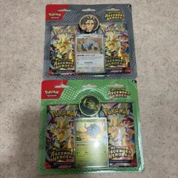 2026 Pokemon-Ascended Heroes-Blister Packs - Larry’s Kamala & Erika’s Tangela - Image 2