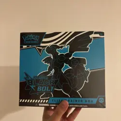 Pokemon Black Bolt ETB Elite Trainer Box Pokemon TCG New & Sealed - Image 1