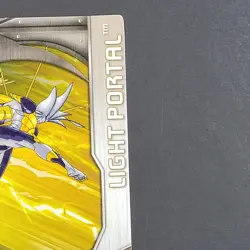 Bakugan Battle Brawler - Light Portal - Metal Gate Card - 3/48i - BA442 Silver - Image 4