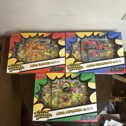 Pokemon Mega Evolution Ascended Heroes Ex Box Set of 3 Factory Sealed - Image 1