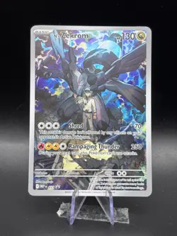 Pokemon TCG N's Zekrom 031 Mega Evolution Promos Holofoil Near Mint - Image 1