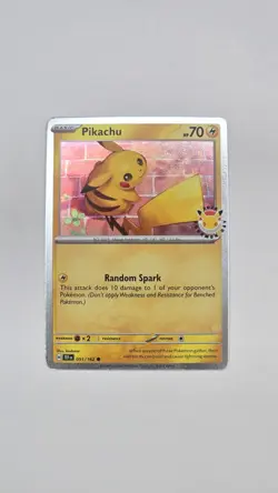 Pokemon TCG Pikachu (Pokemon Day 2026) 051/162 Holo - Image 1