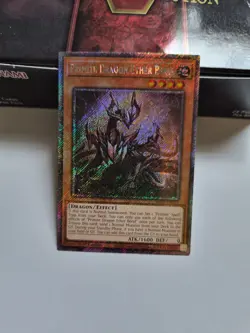 Yugioh Rarity 5 - Primite Dragon Ether Beryl (Platinum Secret Rare) - RA05-EN033 - Image 1