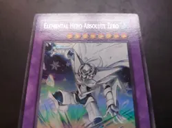 Yugioh - Elemental Hero Absolute Zero YG04-EN001 Ultra Rare Promo - Image 4