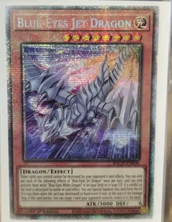 Blue-Eyes Jet Dragon BACH-EN004 Starlight Rare 1st Edition Yugioh - Image 1