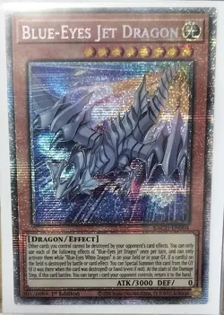 Blue-Eyes Jet Dragon BACH-EN004 Starlight Rare 1st Edition Yugioh - Image 3