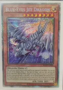 Blue-Eyes Jet Dragon BACH-EN004 Starlight Rare 1st Edition Yugioh - Image 4