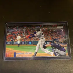Yordan Alvarez 2020 Topps Stadium Club Rookie #69 Wide vision RC (SP) - Image 1