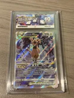 Pokemon Card TCG - Zeraora VSTAR GG43/GG70 - Crown Zenith - Graded - ACE 10 - Image 1