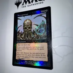 NECROPOTENCE MTG Deckmasters Box Set 2001 FOIL RARE Magic Card 7/50 CGC 8 NM/M - Image 4