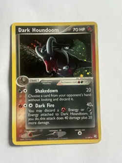 Dark Houndoom 5/109 Team Rocket Returns Holo Rare Lightly Played Pokemon Card - Image 1