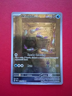 Wimpod Illustration Rare 191/182 SV04 Pokemon Paradox Rift Pokemon TCG Card NM - Image 1