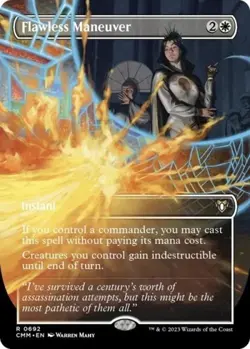 Flawless Maneuver (Borderless) Commander Masters Regular - Image 1