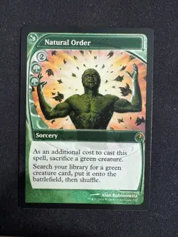 Natural Order (FUTURE SIGHT FRAME) - Mystery Booster 2 (Magic/MTG) - Image 1