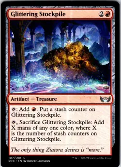 Magic | SNC | Glittering Stockpile | 107 | Normal | NM - Image 1