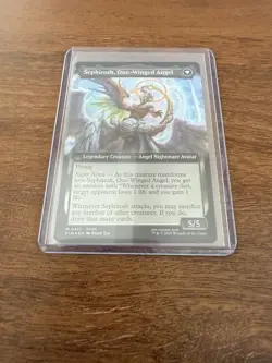 MTG Final Fantasy Sephiroth Fabled Soldier Extended Art Mythic Rare Foil G2U - Image 5