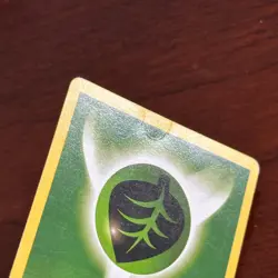 1st Edition Grass Energy 99/102 Base Set Pokemon Card - Image 3