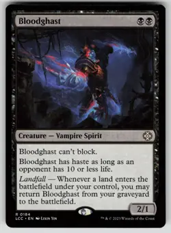 Bloodghast Normal R Commander: The Lost Caverns of Ixalan 184 NM - Image 1
