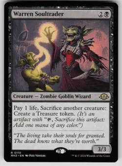 Warren Soultrader Rare Modern Horizons 3 110 MTG Near Mint 2024 - Image 1