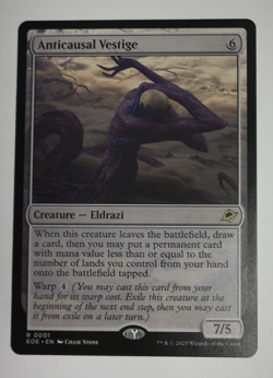 Anticausal Vestige; Magic The Gathering; Edge of Eternities - Image 1