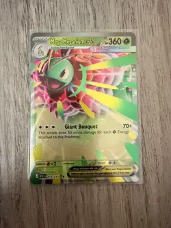 Pokemon EX set: Ascended Heroes Mega EX Feraligatr Emboar Meganium! - New - Image 3