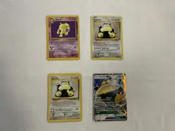 Pokemon TCG, Set Of 4, Snorlax, Snorlax GX, Hypno - Image 1